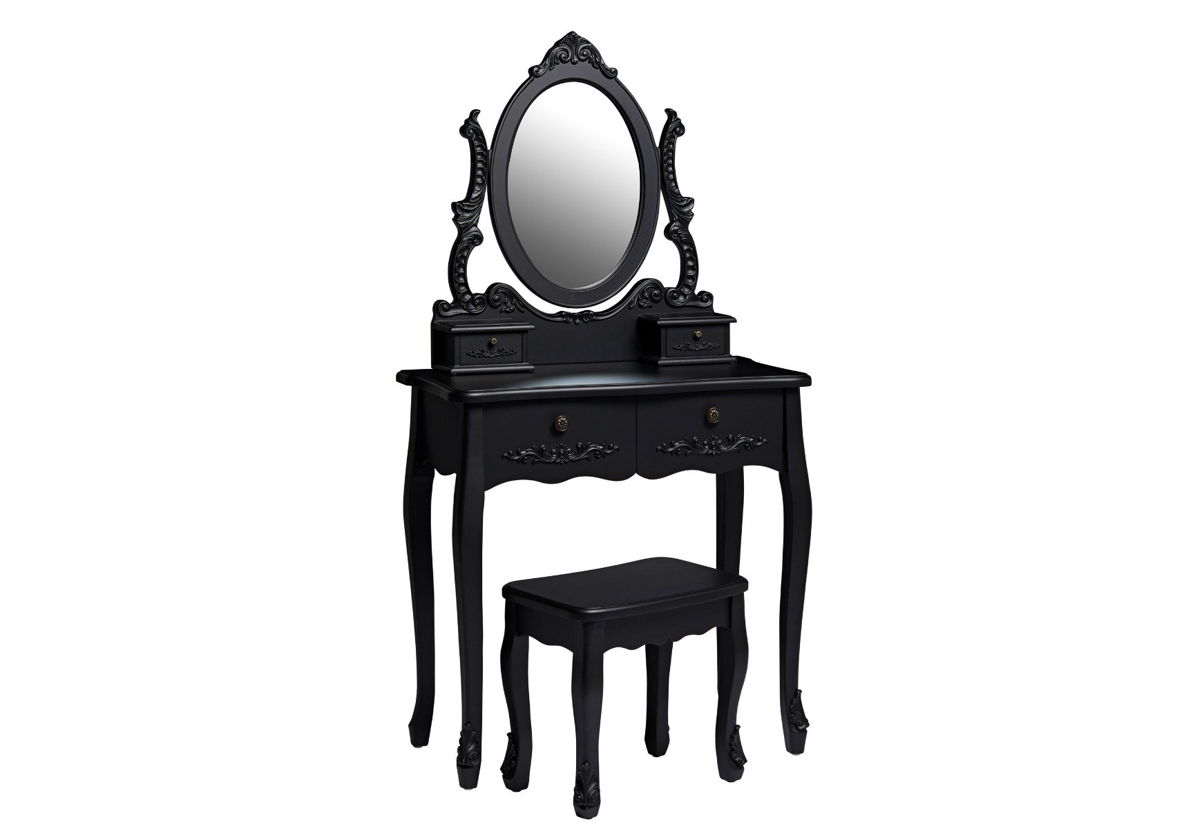 Black dressing table