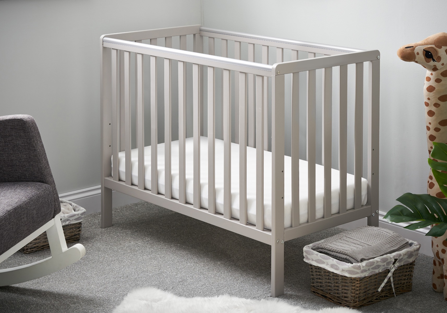 cot with mattress