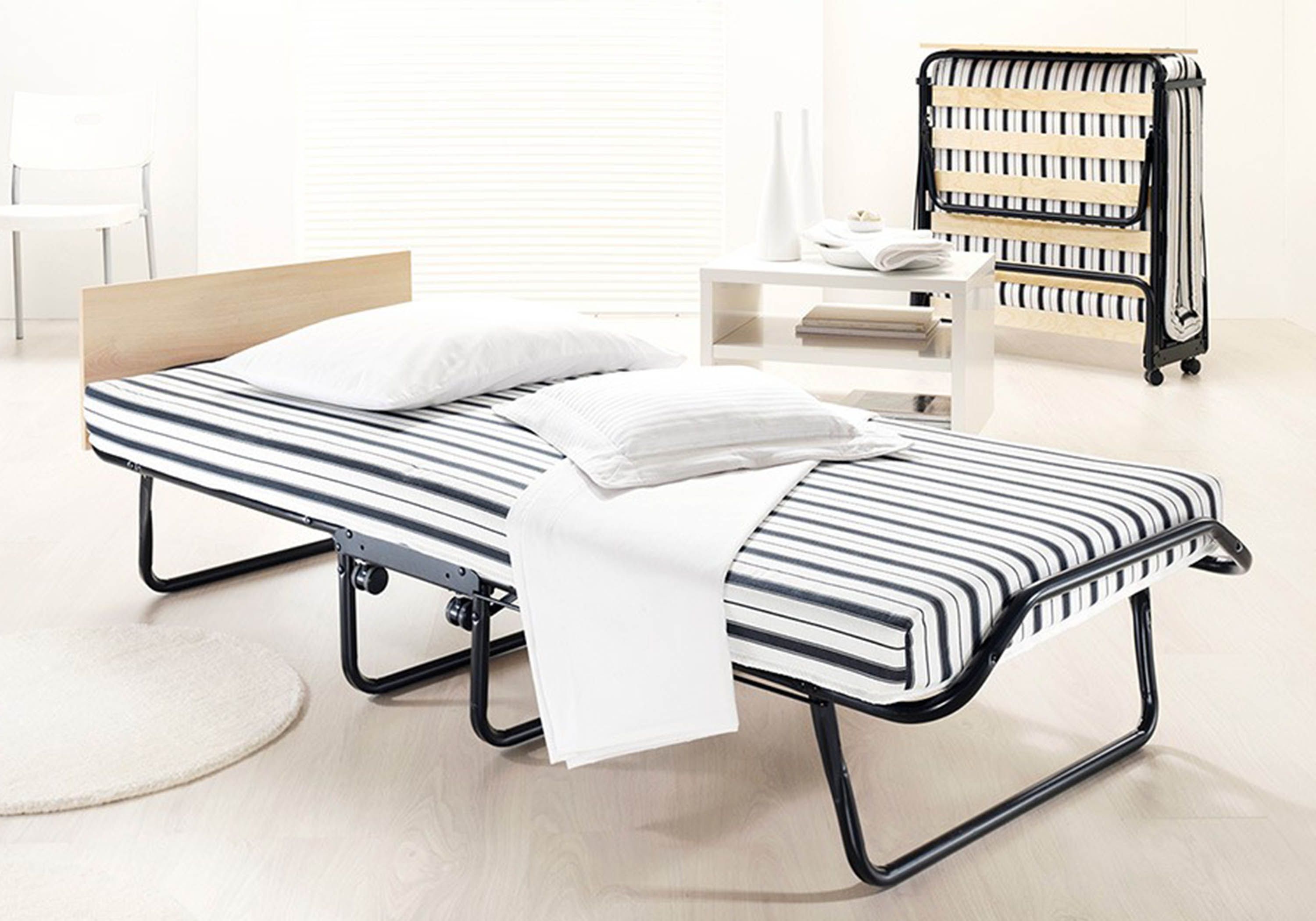 jubilee single folding guest bed with airflow mattress
