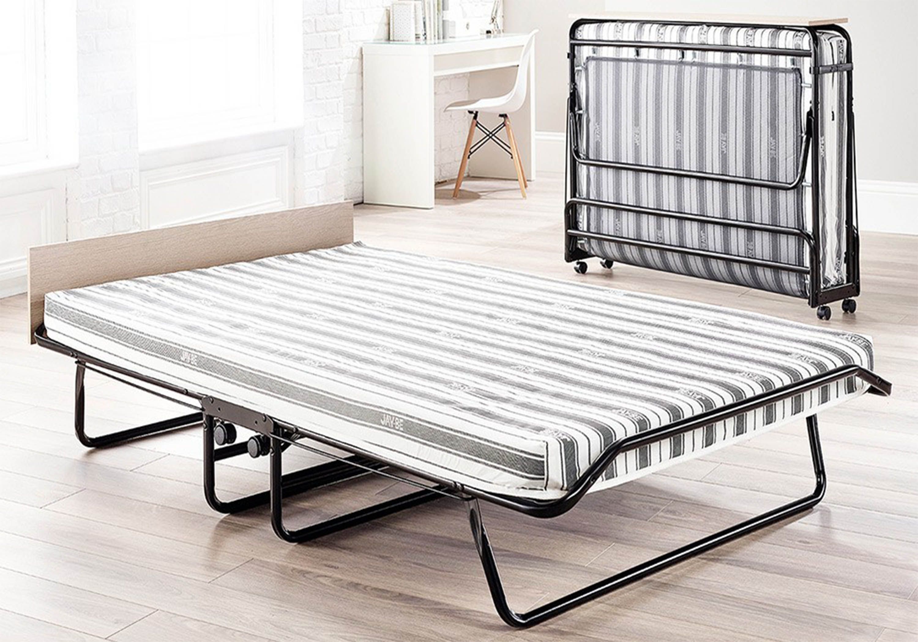 jaybe value double folding bed with airflow mattress