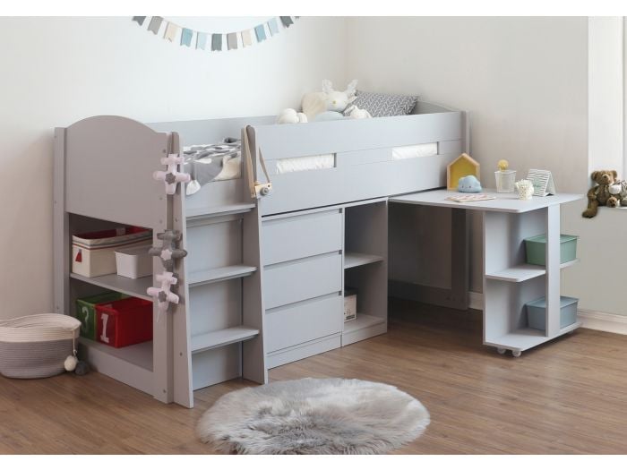 Flintshire Furniture Billie Grey Midsleeper
