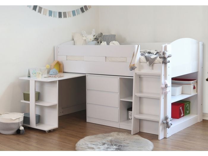 Flintshire Furniture Billie White Midsleeper
