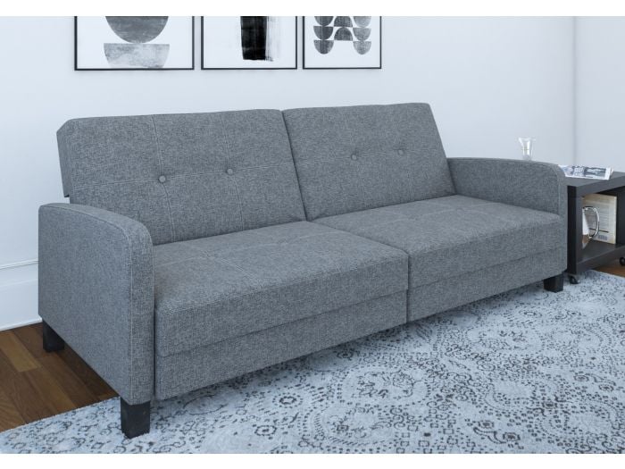 Dorel Boston Sofa Bed Grey Linen
