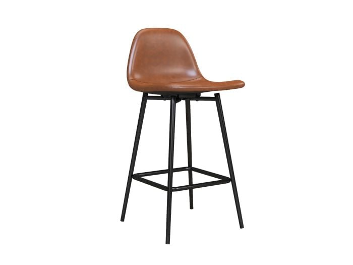 Dorel Calvin Upholstered Counter Stool