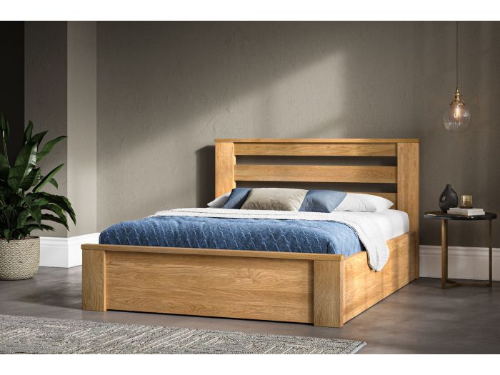 Emporia Beds Charnwood Solid Oak Ottoman
