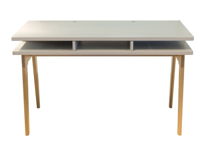 Mathy By Bols Madavin Desk with Natural Legs
