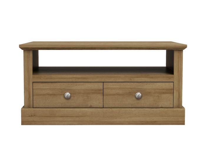 LPD Devon Oak 2 Drawer Coffee Table