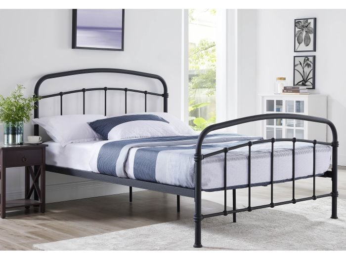 LPD Halston Black Bed Frame
