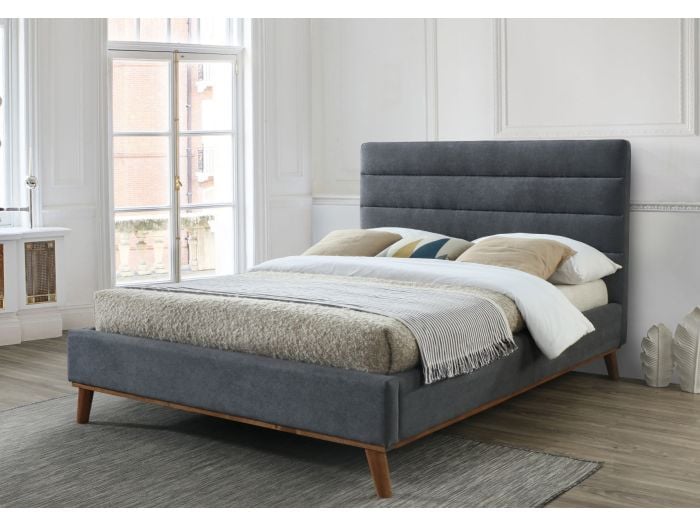 Time Living Mayfair Fabric Bed Frame 