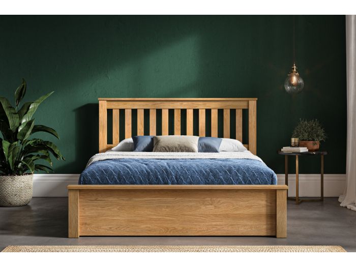 Emporia Beds Monaco Solid Oak Ottoman