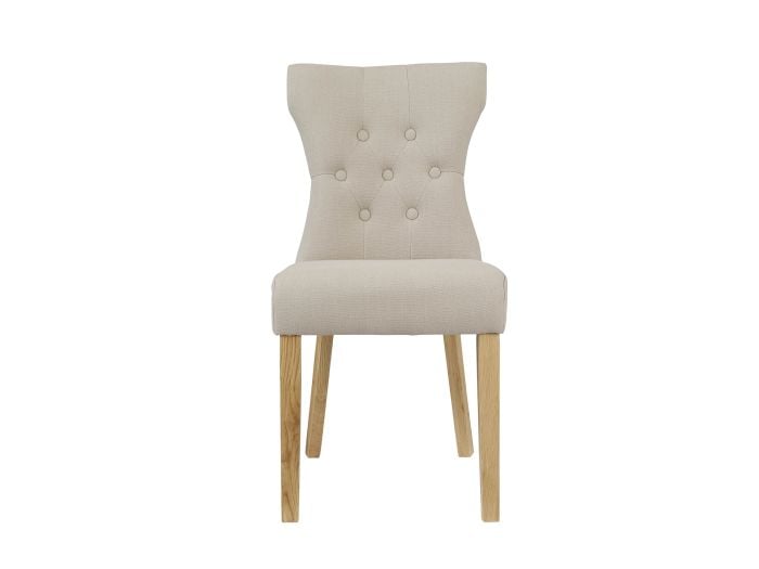 LPD Naples Chair Beige Pack Of Two
