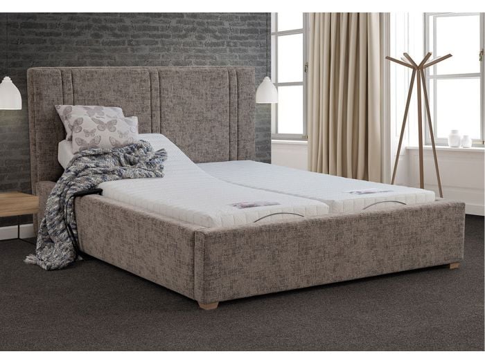 Sweet Dreams Nutmeg Adjustable Bed Frame Two individual adjustable units and 5 stage adjustable action