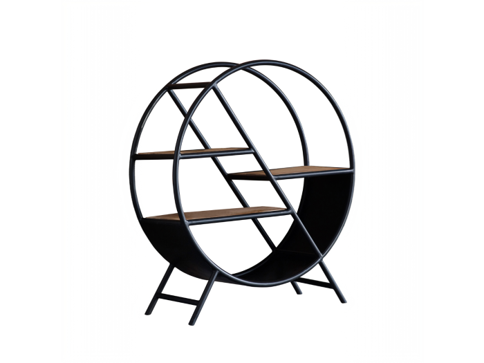 Indian Hub Cosmo Round Bookcase