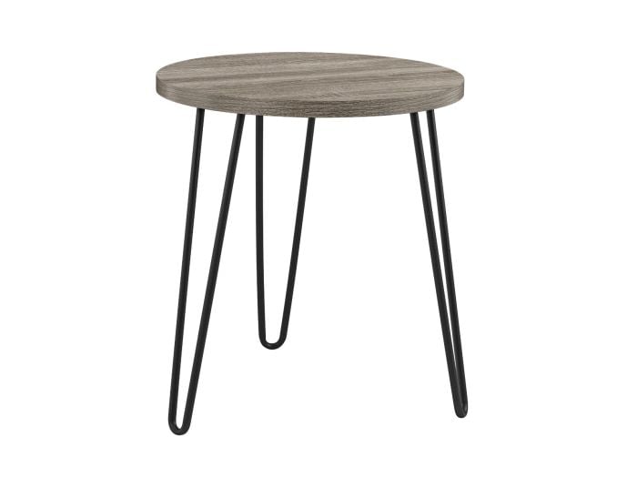 Dorel Owen Retro Round End Table