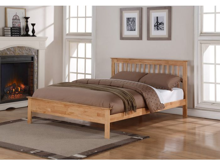 Flintshire Furniture Pentre Hardwood Bed
