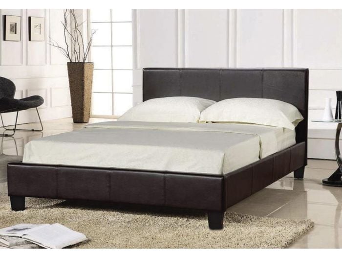 LPD Prado Faux Leather Bed Frame