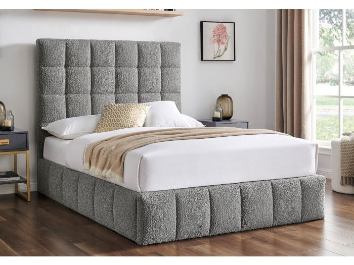 Limelight Starla Boucle Fabric Ottoman Bed Frame
