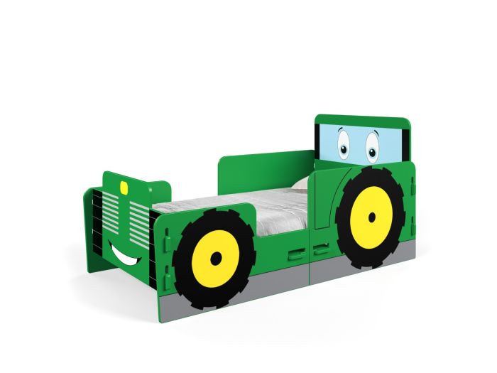 Kidsaw Green Tractor Junior Bed
