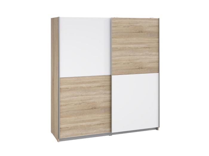 Flair Freddie Sliding Wardrobe Oak/White