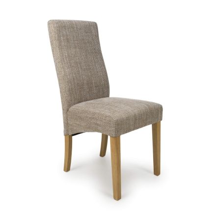 Flair Bailey Tweed Dining Chair (Pair)