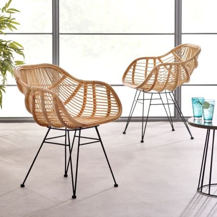 Flair Bodan Dining Chair - Natural