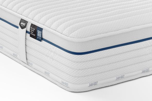 Jay-Be® Bio Cool Hybrid 2000 e-Pocket Eco-Friendly Mattress
