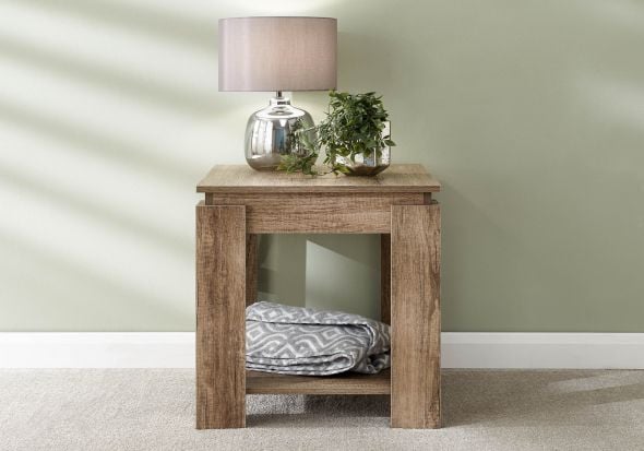 GFW Canyon Oak Lamp Table