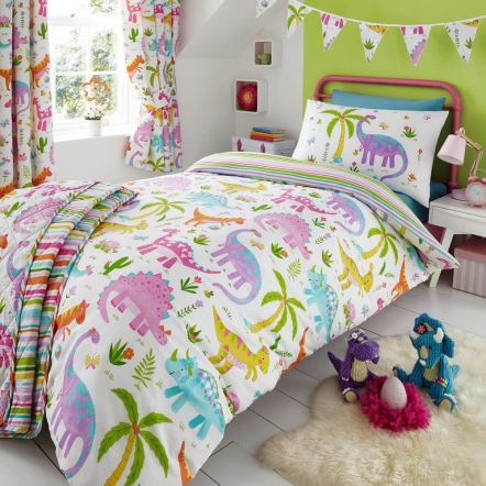 Happy Linen Co Daisy Dino Dinosaur Bedding