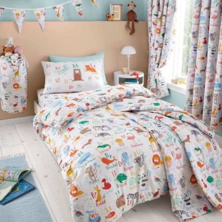 Happy Linen Co Animal Alphabet Bedding