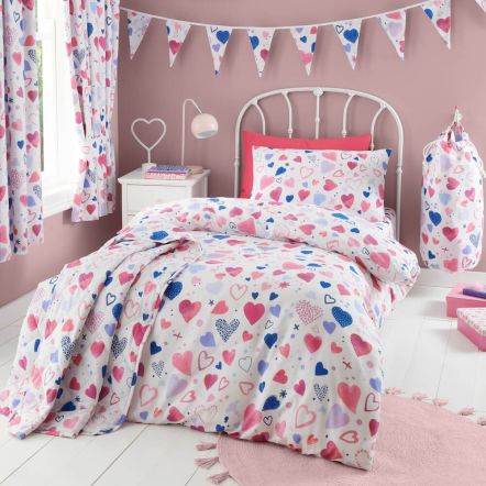 Happy Linen Co Hearts Bedding