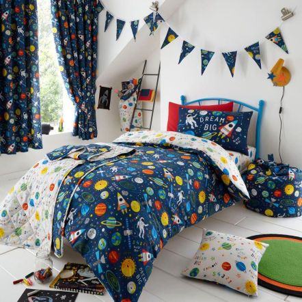 Happy Linen Co Space Explorer Bedding