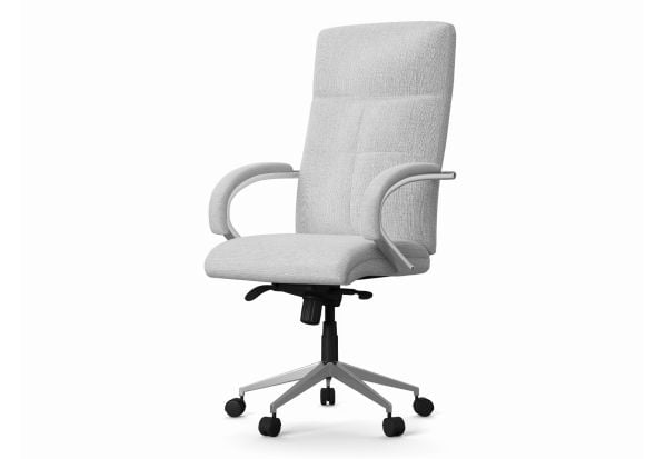 Alphason Bedford Grey Fabric Office Chair
