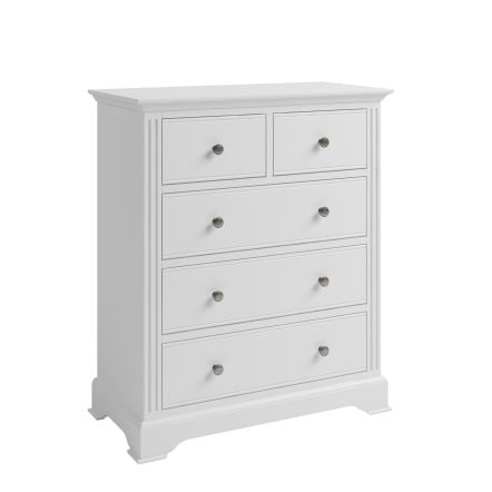 Snooze White Wooden 2 Over 3 Chest
