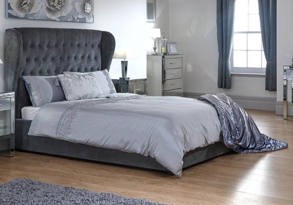 GFW Dakota Fabric Ottoman Bed
