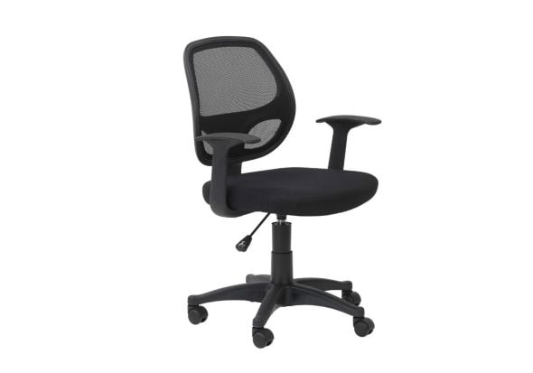 Alphason Davis Black Mesh Office Chair