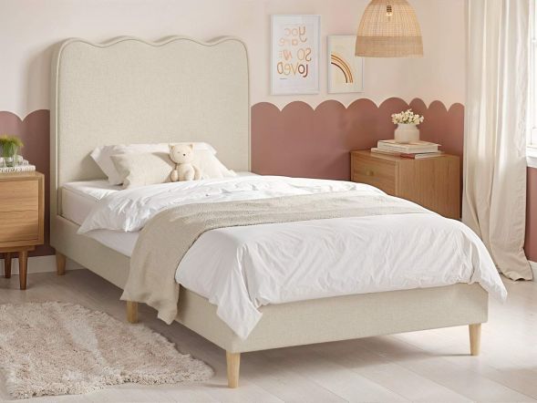 Flair Ellis Single Bed with Cloud Headboard