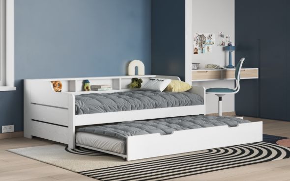 Noomi Enzo Day Bed White (FSC-Certified)
