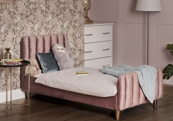 Obaby Gatsby Velvet Single Bed
