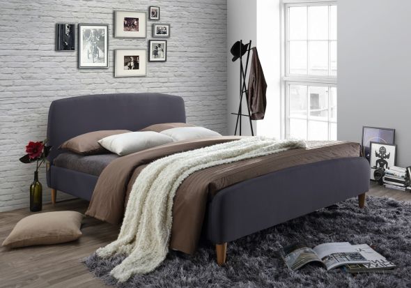 Time Living Geneva Fabric Bed Frame 