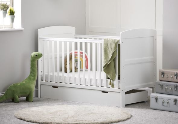 Obaby Grace Cot Bed & Under Drawer
