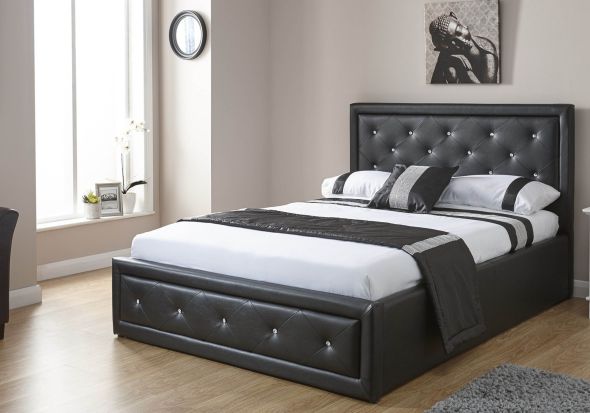 GFW Furniture Hollywood Storage Bed 