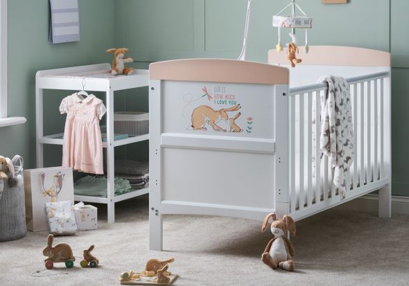 Obaby Grace Inspire Cot Bed - Guess - I Can Hop
