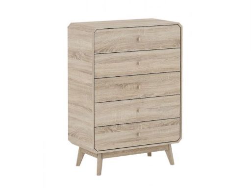 Kidsaw BR15 Chest of Drawers Light Oak