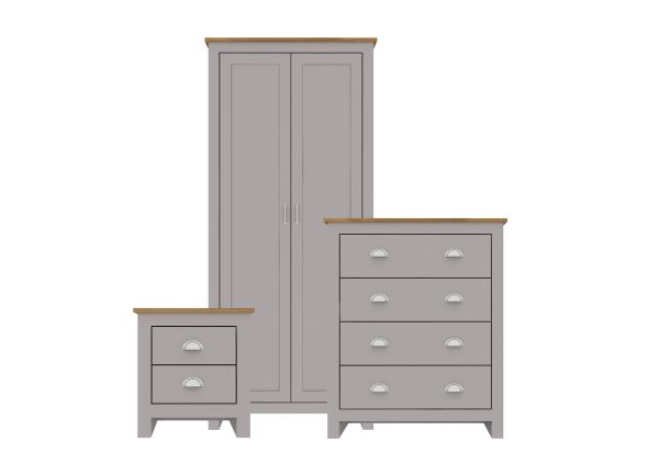 LPD Lancaster 3 Piece Bedroom Set
