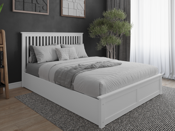 Flair Airedale Wooden Ottoman Bed