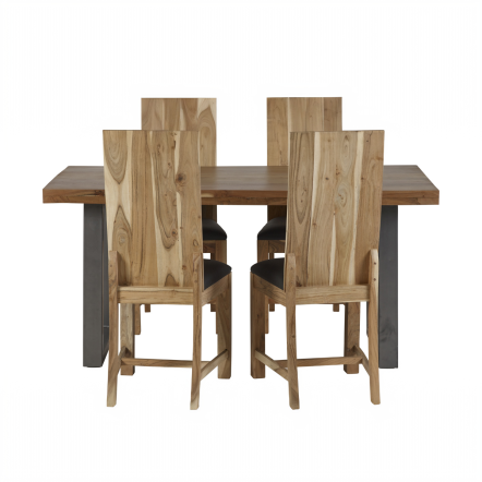 Indian Hub Metropolis Dining Chair (Set of 2)