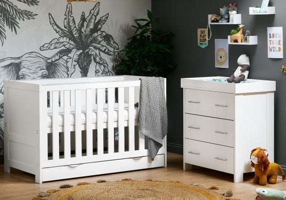 Obaby Nika Two Piece Room Set & Under Drawer
