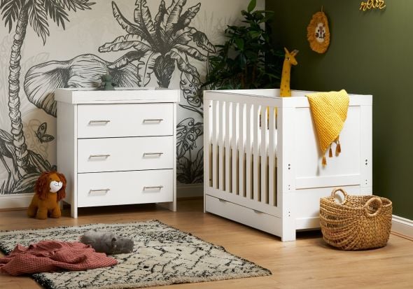 Obaby Nika Mini 2 Piece Room Set & Under Drawer