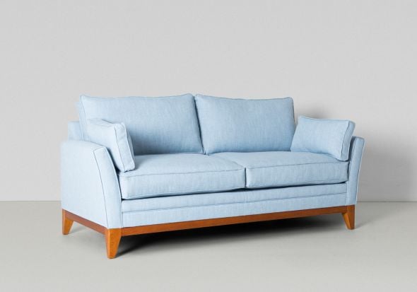 Gainsborough Oxford Sofa Bed Scandi style fibre filled seat and back cushions Fully sprung mattress 2 fold mechanism