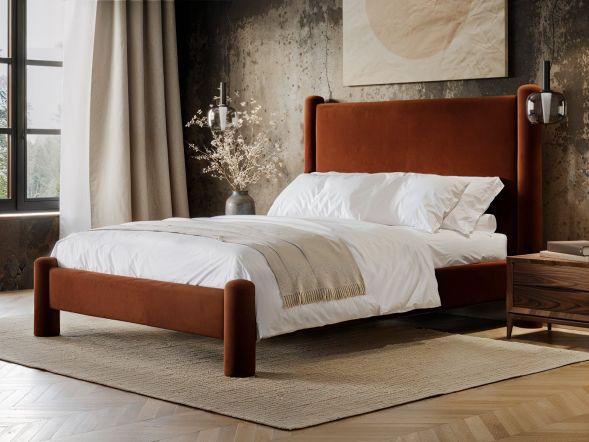 Flair Rayne Double Pillar Bed